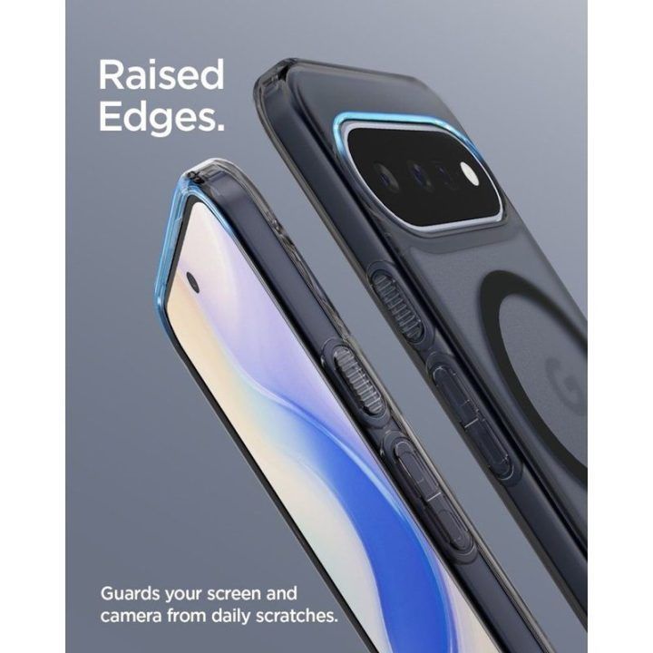 Dėklas Google Pixel 11 Spigen Ultra Hybrid Mag, juodas