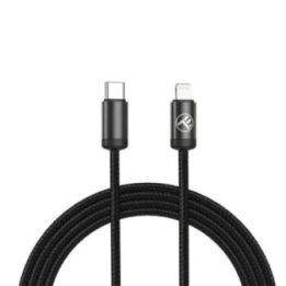 Tellur Minimalist USB-C į Lightning kabelis, 3A, 1 m, juodas