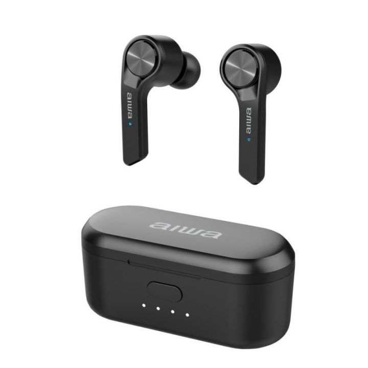 Belaidės ausinės Aiwa ESP-350BK, juodos