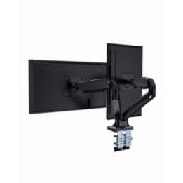 Reguliuojamas dviejų monitorių stalo laikiklis 17–35", iki 10 kg