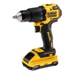 Smūginis akumuliatorinis suktuvas DeWalt DCD709D2T su 2 akumuliatoriais ir įkrovikliu