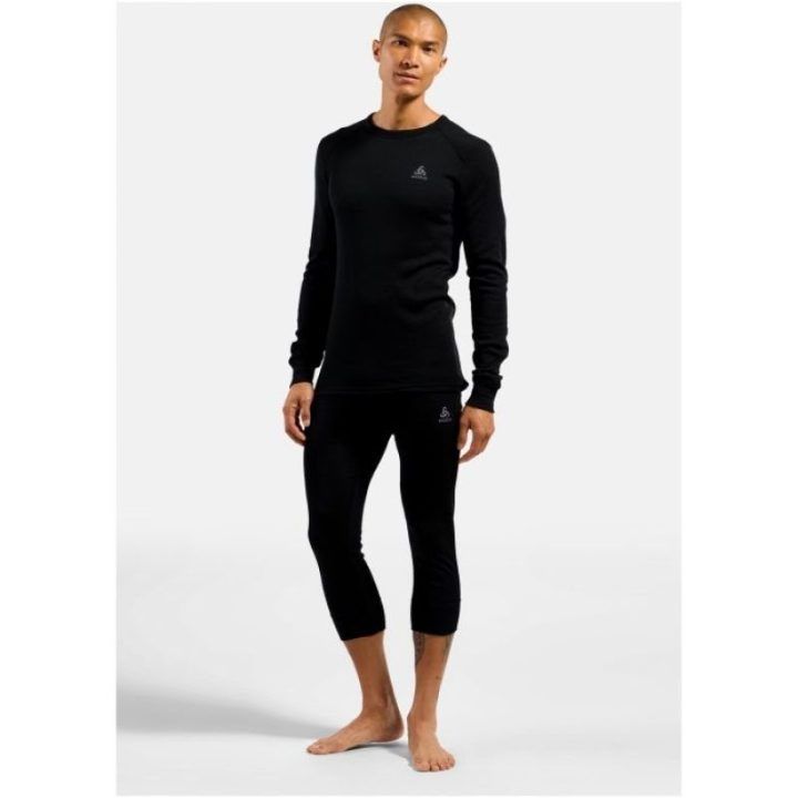 Vyriški termo marškinėliai Odlo Active Warm Eco, juodi, M