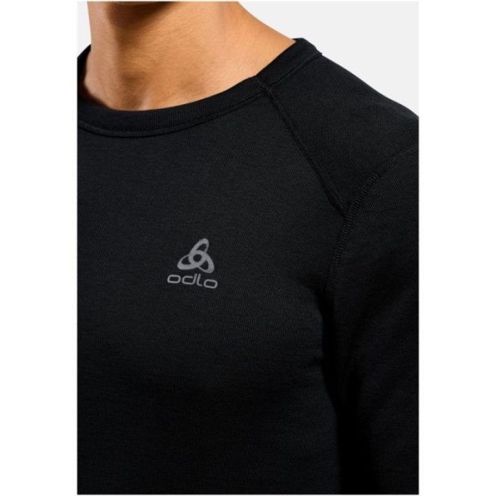 Vyriški termo marškinėliai Odlo Active Warm Eco, juodi, M