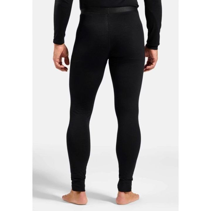 Vyriškos termo tamprės ODLO Merino 160 BL, juodos, M