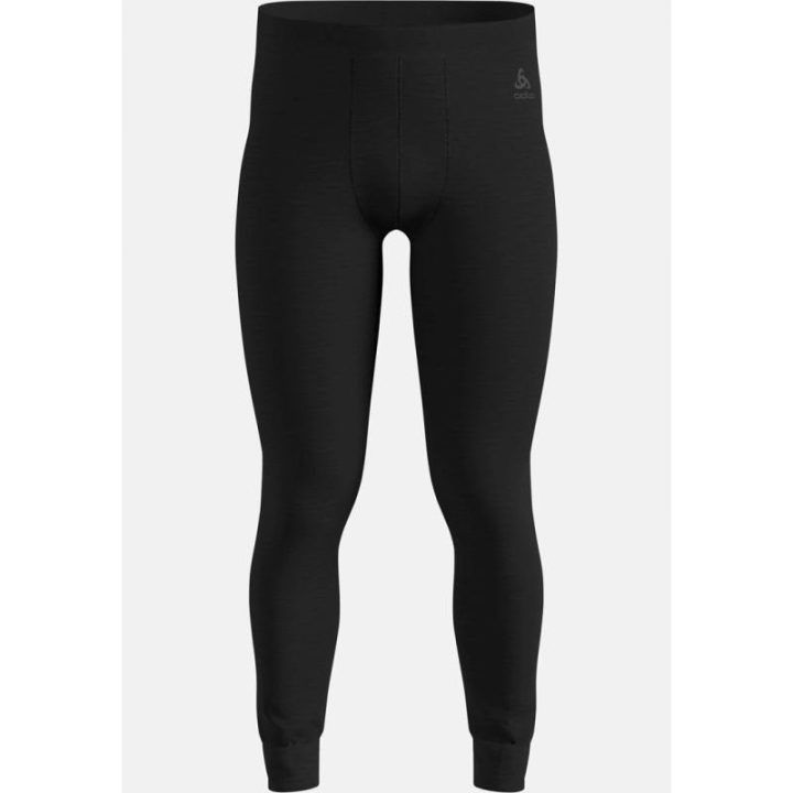 Vyriškos termo tamprės ODLO Merino 160 BL, juodos, M