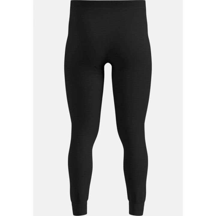 Vyriškos termo tamprės ODLO Merino 160 BL, juodos, M