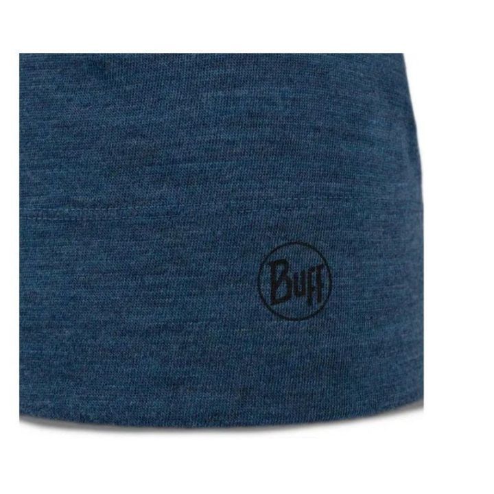 BUFF merino kepurė Midweight Beanie Melange, mėlyna