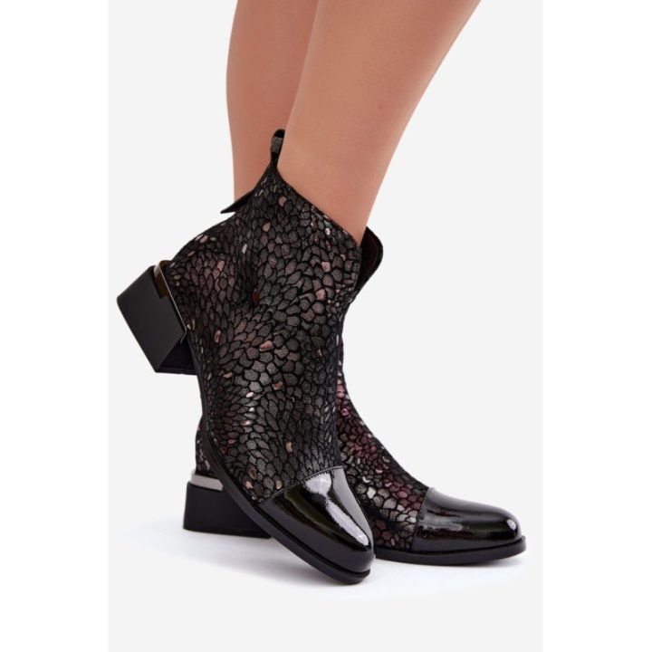 Aulinukai su šoniniu užtrauktuku Step in style – ruda
