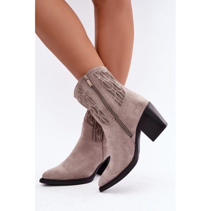 Aulinukai su užtrauktuku Step in style – smėlinė