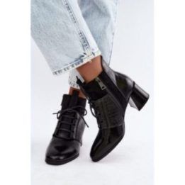 Aulinukai su užtrauktuku Step in style – juoda