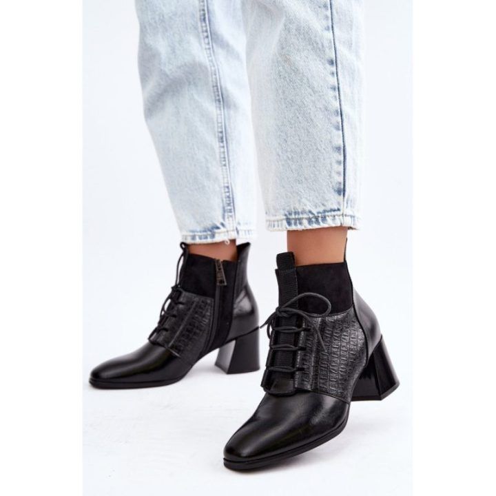 Aulinukai su užtrauktuku Step in style – juoda