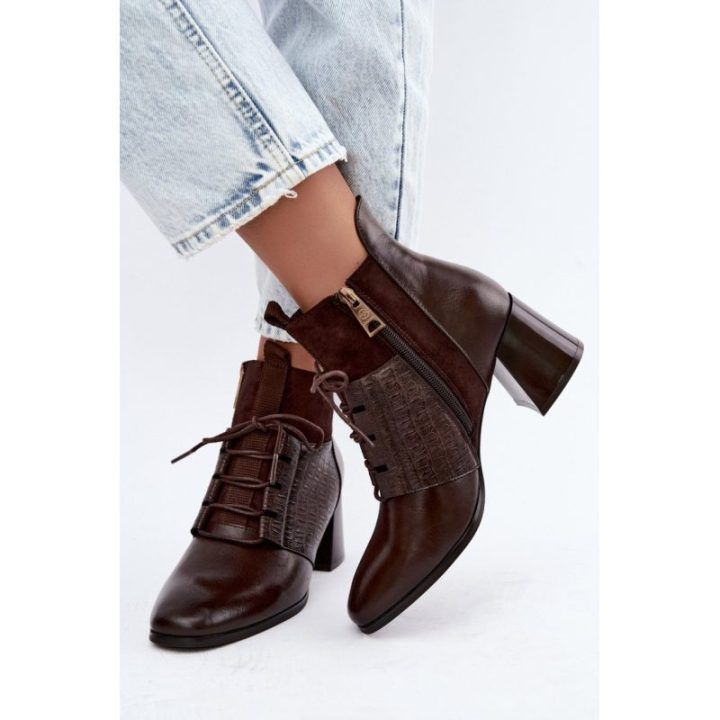 Aulinukai su raišteliais Step in style – ruda