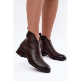 Aulinukai su užtrauktuku Step in style – ruda
