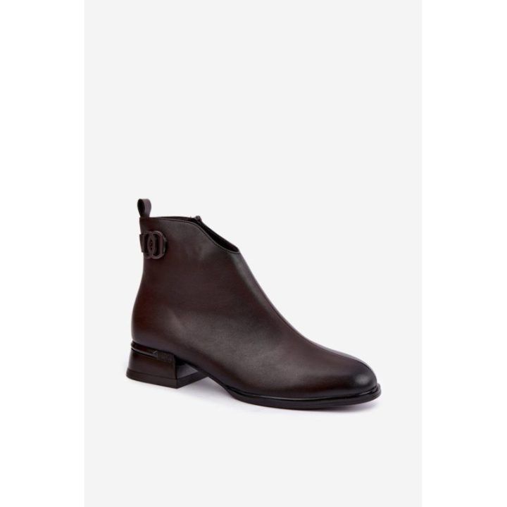Aulinukai su užtrauktuku Step in style – ruda