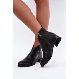Aulinukai su užtrauktuku Step in style – juoda