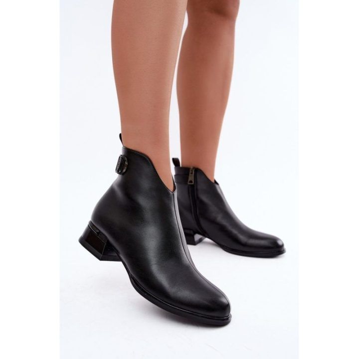 Aulinukai su užtrauktuku Step in style – juoda