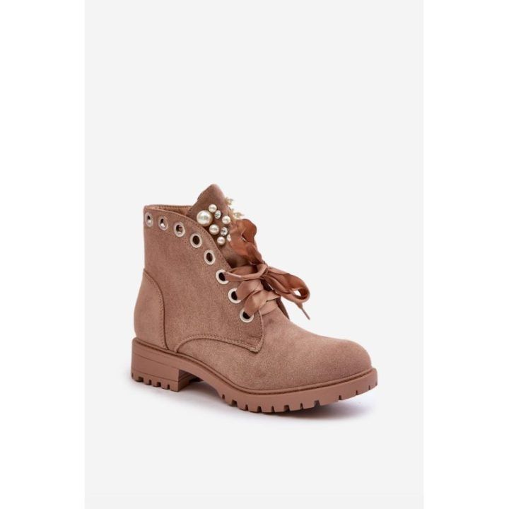 Aulinukai su raišteliais Step in style – smėlinė