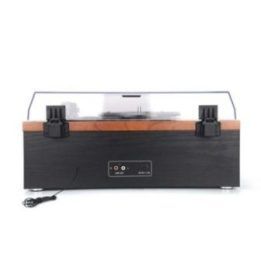 AKAI patefonas su Bluetooth ir CD grotuvu, juodas