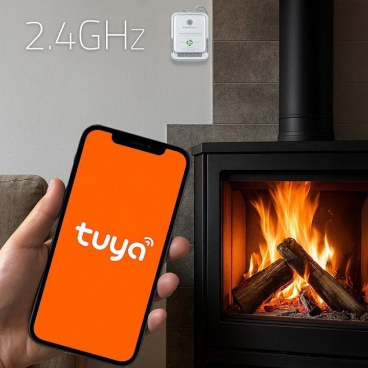 Išmanus dujų nuotėkio detektorius Qoltec, Wi‑Fi/Tuya