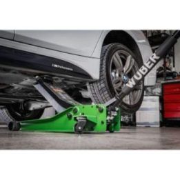Žemo profilio automobilinis keltuvas 3T, juodas ir žalias