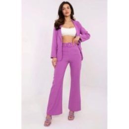 Moteriškos kelnės Italy Moda – violetinė