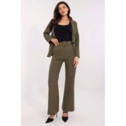 Moteriškos kelnės Italy Moda – žalia