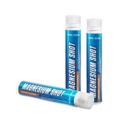 Magnio šotai Body Attack Magnesium Shots 20 × 25 ml, apelsinų skonio