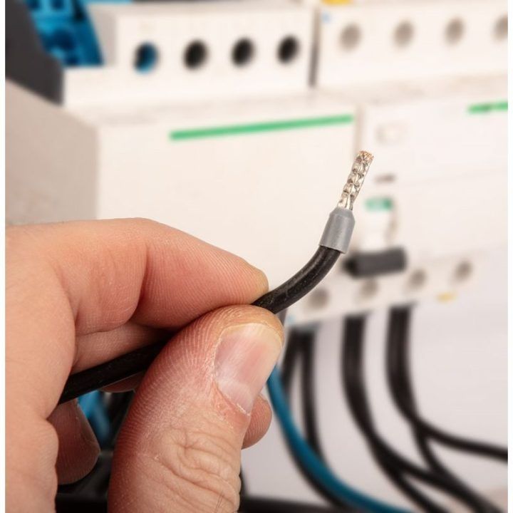 Įvorinių antgalių užspaudimo replės, 6 presavimo formos, 0,1–16 mm²