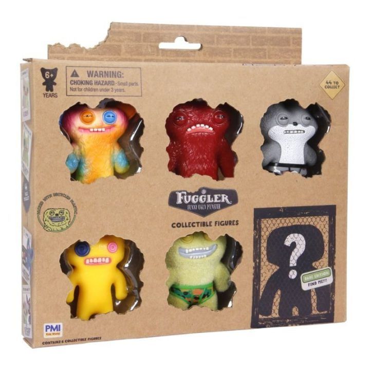 Kolekcinių figūrėlių rinkinys Fuggler S1, 6 vnt