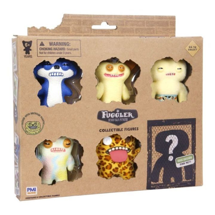 Kolekcinių figūrėlių rinkinys Fuggler S1, 6 vnt