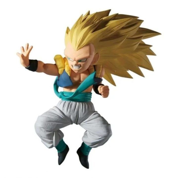 Kolekcinė figūrėlė SSJ3 Gotenks, Banpresto Dragon Ball Z Match Makers, prieš Majin Buu