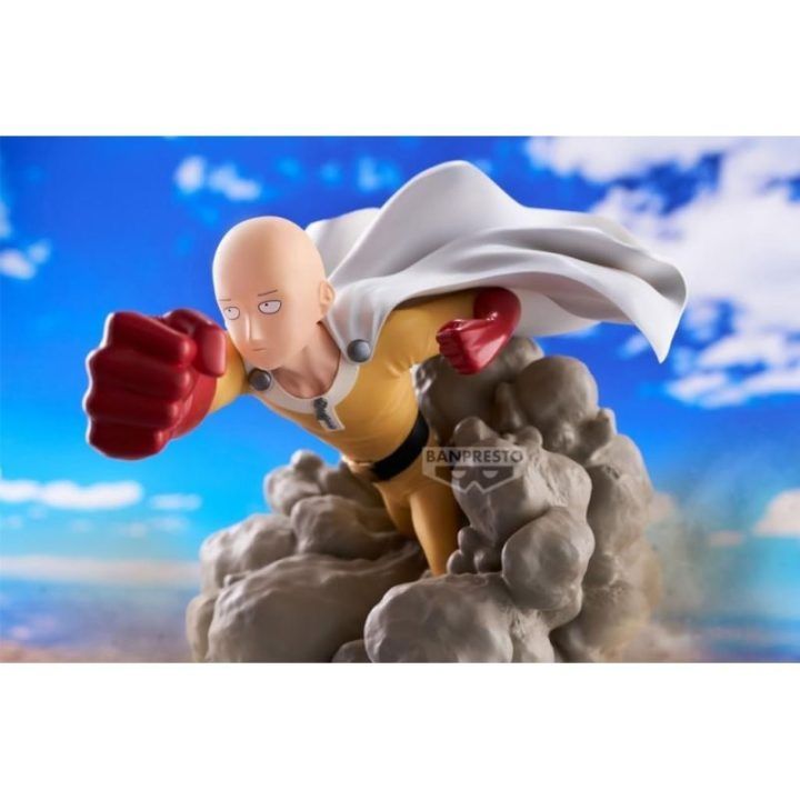 Kolekcinė figūrėlė su Saitama Banpresto One Punch Man Diorama