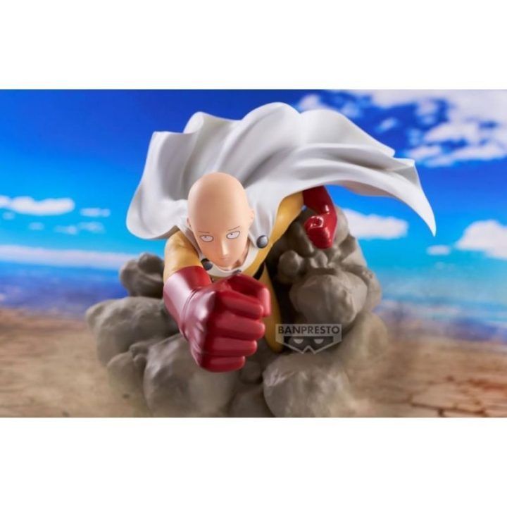 Kolekcinė figūrėlė su Saitama Banpresto One Punch Man Diorama