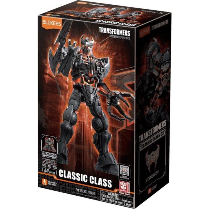 Kolekcinė figūrėlė su Scourge personažu Blokees Transformers Classic Class 03