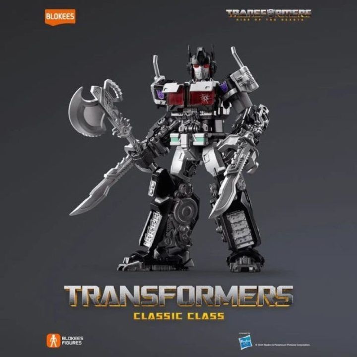 Kolekcinė figūrėlė Nemesis Prime Blokees Transformers Classic Class 08, 12,5 cm, įvairiaspalvė