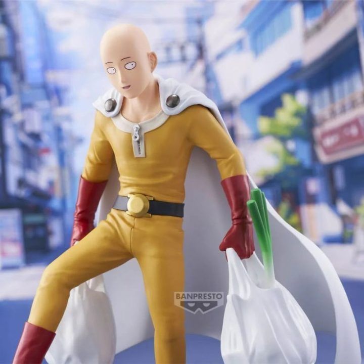 Kolekcinė figūrėlė su Saitama personažu Banpresto One Punch Man Life