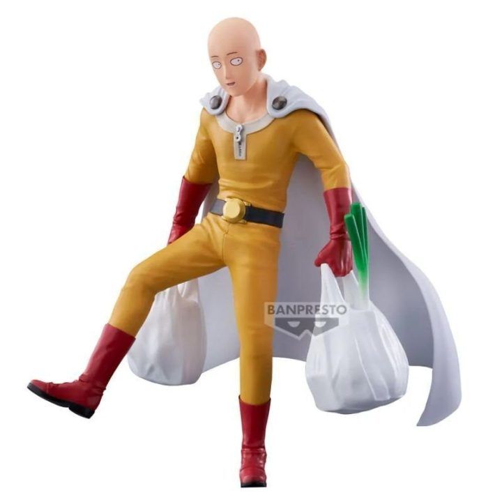 Kolekcinė figūrėlė su Saitama personažu Banpresto One Punch Man Life