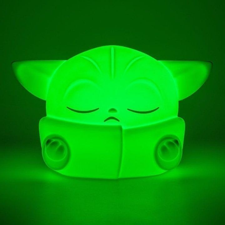 Kolekcinė figūrėlė su Grogu Star Wars SquishyGlo