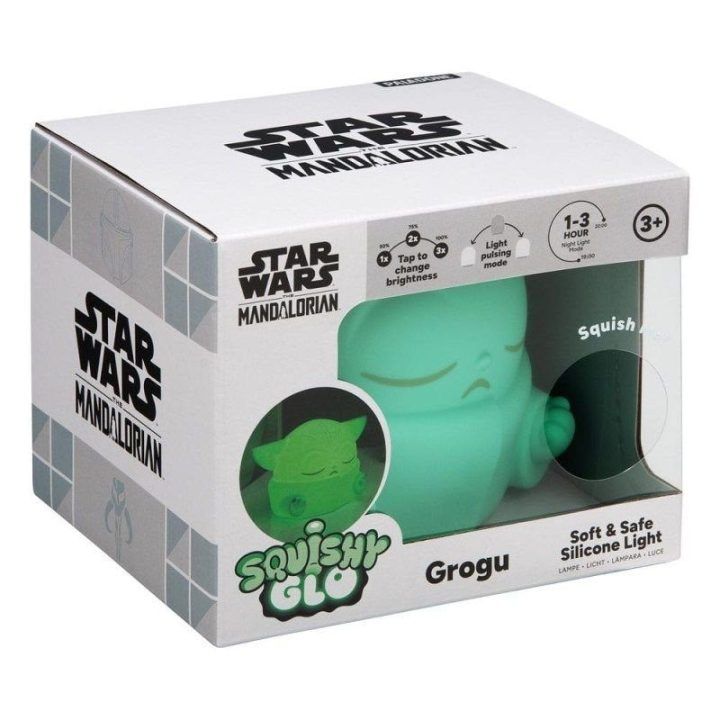 Kolekcinė figūrėlė su Grogu Star Wars SquishyGlo