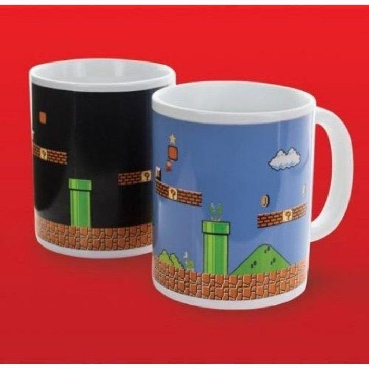 Termoreaktyvus puodelis Super Mario Bros