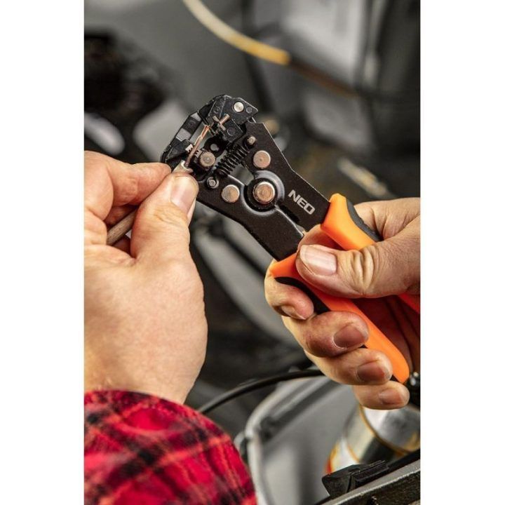 Automatinis priekinis izoliacijos nuėmiklis NEO Tools, 200 mm