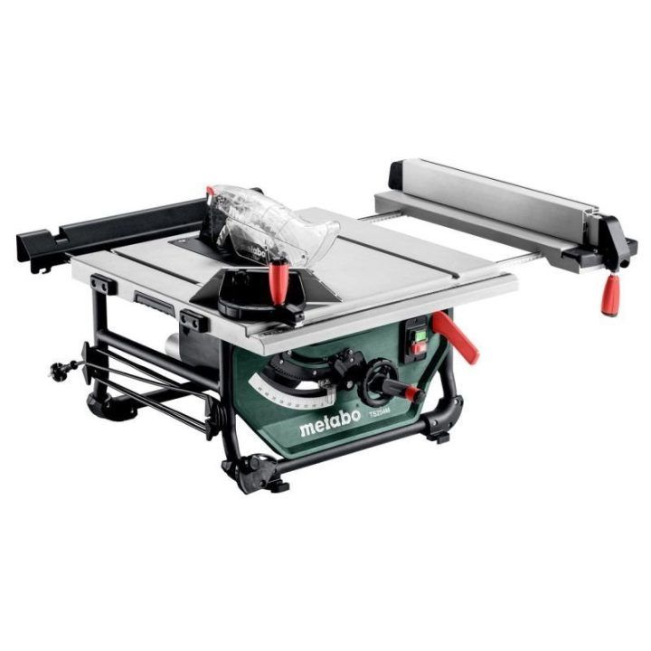 Stalinis diskinis pjūklas Metabo TS 254 M, 1 500 W, 4 200 aps./min., pilkos ir juodos spalvos