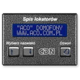 Elektroninis gyventojų sąrašas iš plieno ACO CDN-230E ST