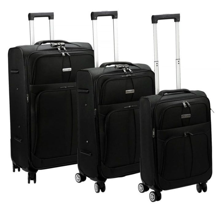 Kelioninis lagaminas su ratukais Pierre Cardin – juoda