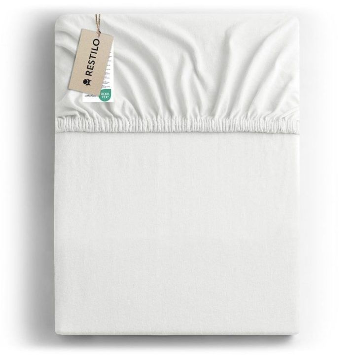 Paklodė su guma 120–140 × 200 cm, 30 cm WHI