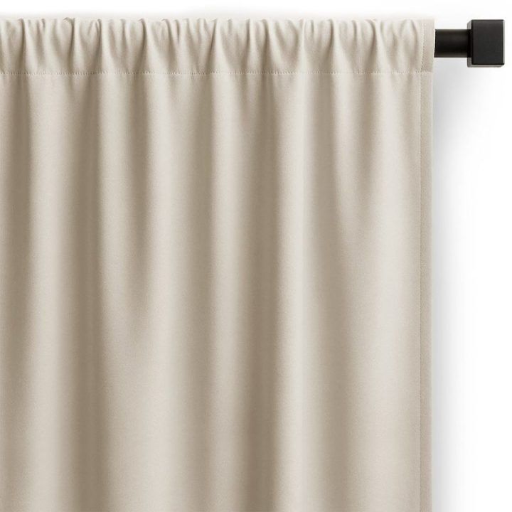 Užuolaida su pamušalu AmeliaHome 140 × 230 cm, kreminė