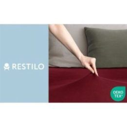 Paklodė su guma Restilo 140–160 × 200 + 30 cm, bordo