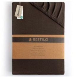 Paklodė su guma Restilo 200–220 × 200 + 30 cm, ruda