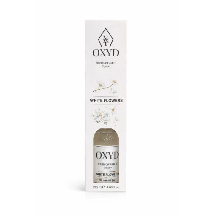 Namų kvapų difuzorius Classic White Flowers, 120 ml