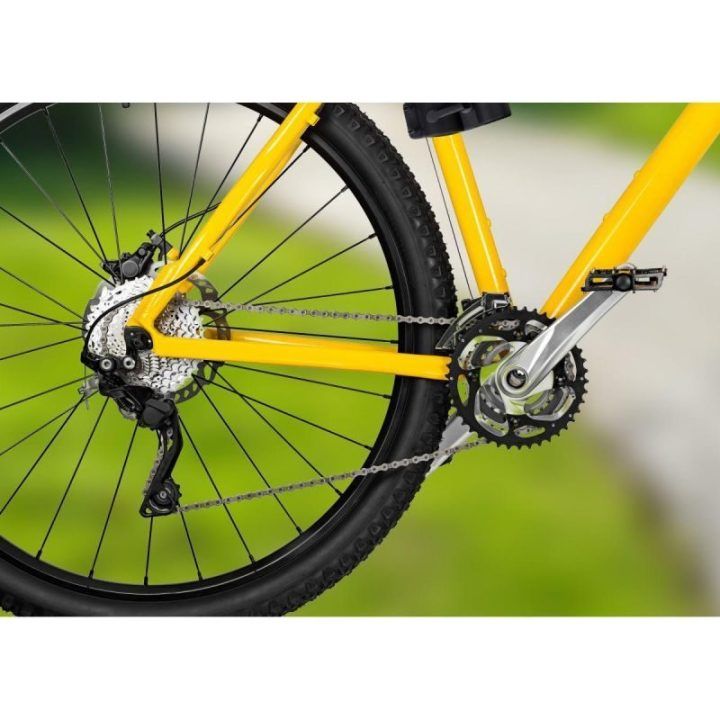 Dviračio grandinė 116 grandžių MTB 7/8 pavarų, ruda